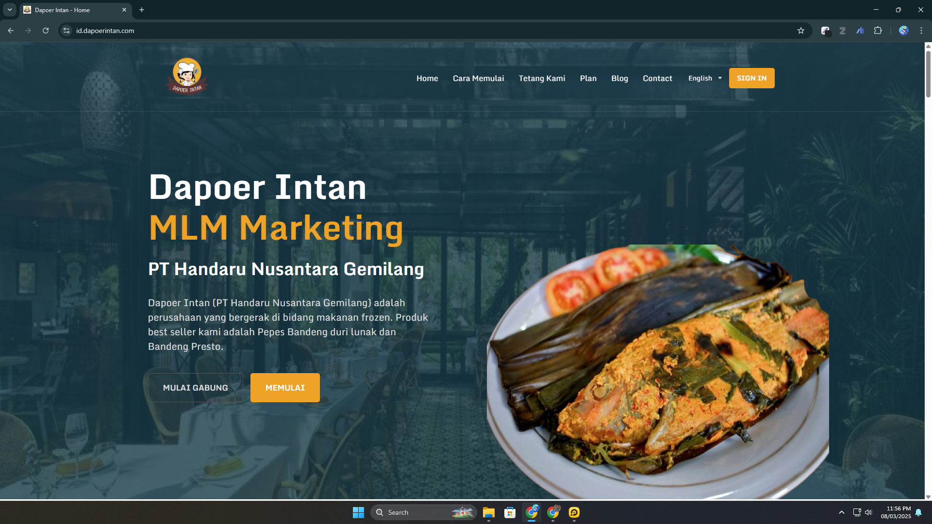 Landing Page